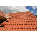 Цементно-песчаная рядовая черепица BRAAS Франкфуртская красная