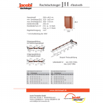 Черепица керамическая Jacobi J11 благородный чёрный
