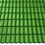Цементно-песчаная рядовая черепица BRAAS Янтарь зеленая