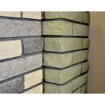 Кирпич Barrum Фасонный Брусок Зеленый угловой