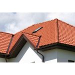 Цементно-песчаная черепица Baltic Tile рядовая Sea Wave красный