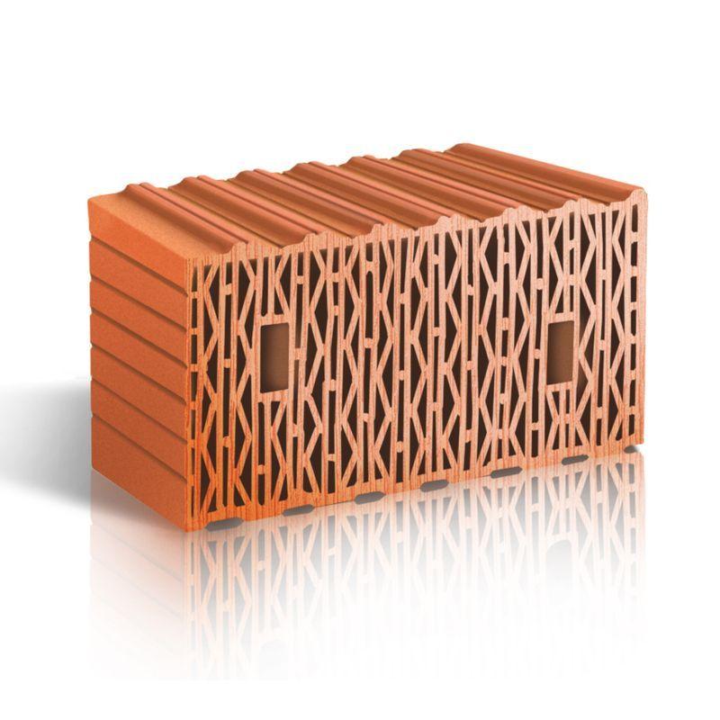 Крупноформатный поризованный керамический блок ЛСР 12.35 NF М100 Крупноформатный поризованный керамический блок ЛСР 12.35 NF М100