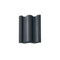 Цементно-песчаная черепица рядовая BRAAS Адриа Красная