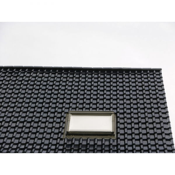 Черепица керамическая Jacobi J13 вулканический чёрный