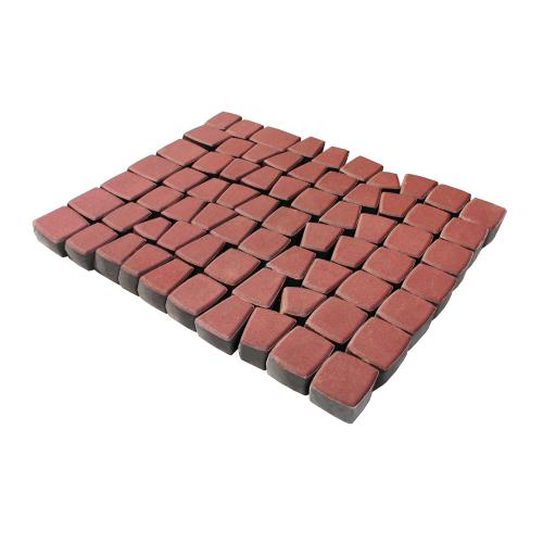 Плитка тротуарная бетонная Зенит Черноземье «Классико» 60мм красный