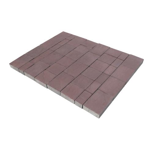 Плитка тротуарная бетонная Зенит Черноземье «Аурика» 60мм коричневый