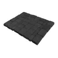 Плитка тротуарная бетонная Зенит Черноземье «Рустика» состаренная 60мм коричневый