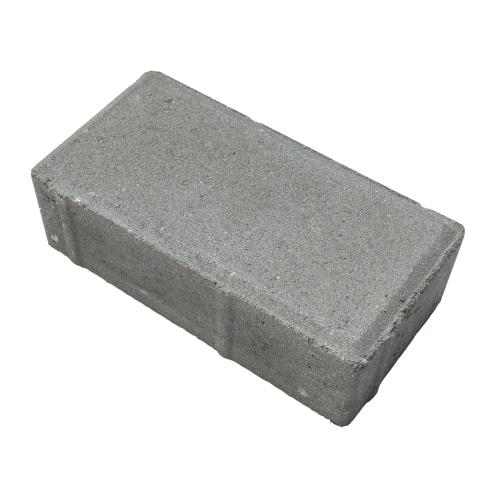 Плитка тротуарная бетонная Зенит Черноземье «Брусчатка» 80мм серый
