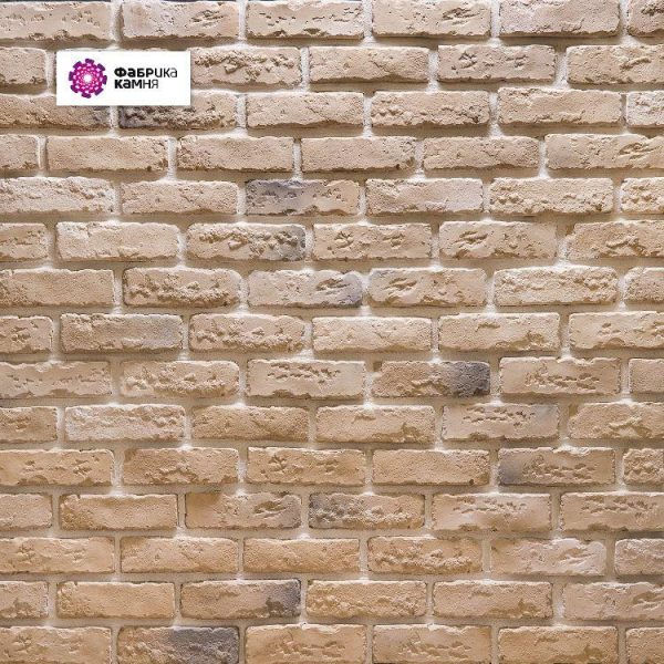 Искусственный камень Фабрика камня, Голицынский кирпич Бежевый