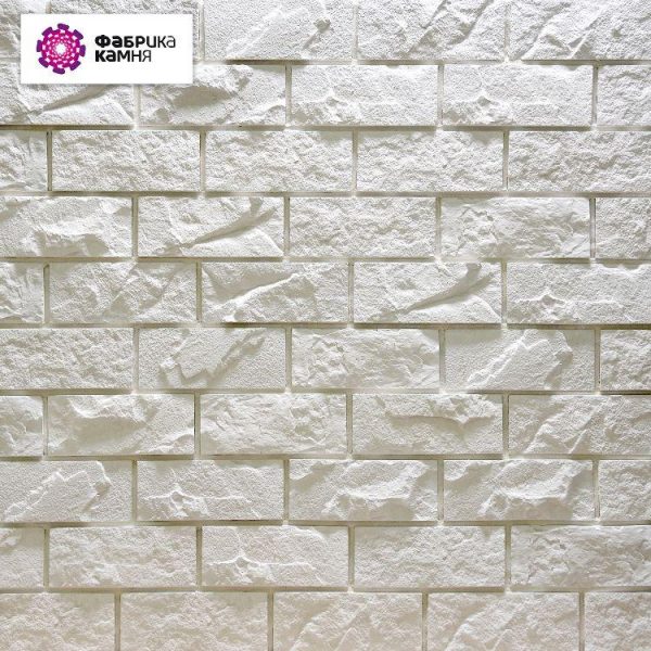 Искусственный камень Фабрика камня, Мадрид Белый