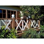 Столб Sequoia Evolution 3D WOOD 120х120х3000 WHITE