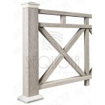 Перила Sequoia Evolution 3D WOOD 45х90х3000 WHITE