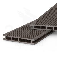 Террасная доска Darvolex 150х23.5х4000 Венге Пустотелая