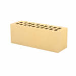 Кирпич облицовочный Тербунский Гончар М175 Золотистый Гладкий 250х85х88 мм 0. 96 НФ