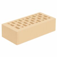 Кирпич облицовочный Голицынский КЗ М175 Слоновая кость 250Х120Х88 мм 1. 4НФ