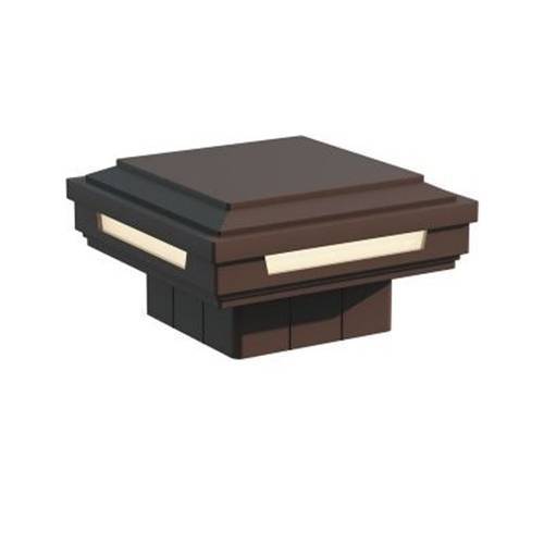 Светодиодная крышка-светильник WOODVEX коричневый