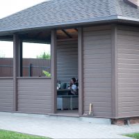 Садовый паркет из ДПК