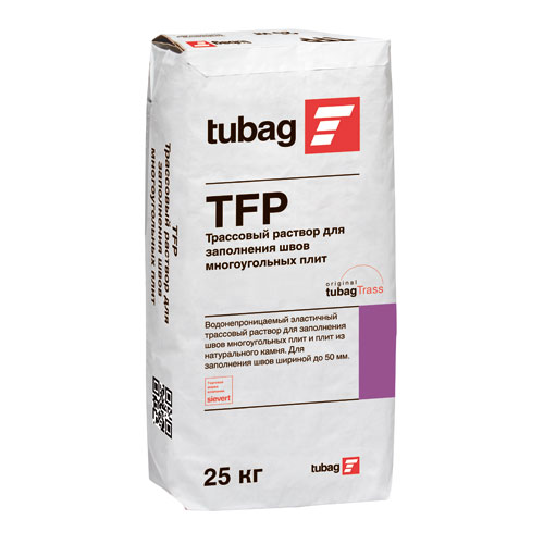 TFP Трассовый раствор для заполнения швов многоугольных плит TFP