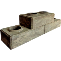 Лего кирпич облицовочный гиперпрессованный Мрамор черно-красный премиум-класса фирмы ERMIX