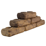 Лего кирпич облицовочный гиперпрессованный Старенный желтый-коричневый /2 премиум-класса фирмы ERMIX