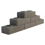 Лего кирпич облицовочный гиперпрессованный Графит премиум-класса фирмы ERMIX