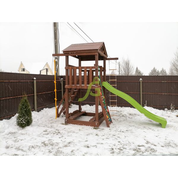 Детская площадка IgraGrad Панда Фани Tower скалодром Детская площадка IgraGrad Панда Фани Tower скалодром