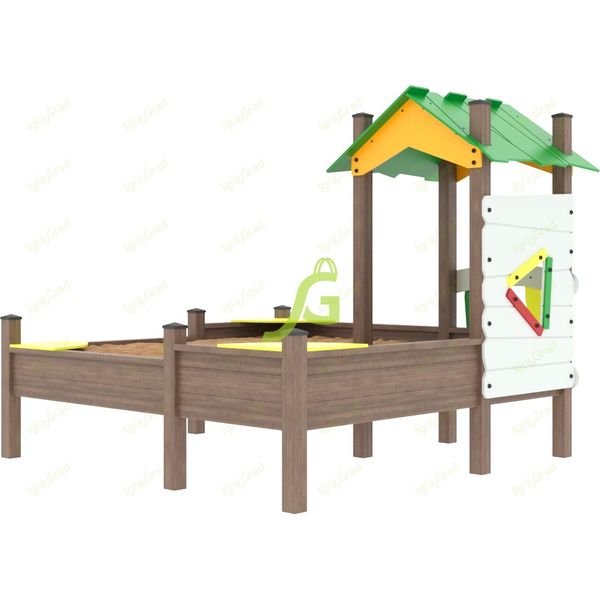 Детская песочница с крышей (мод.2) Детская песочница с крышей (мод.2)