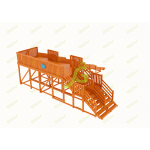 Зимняя горка ‘IgraGrad Snow Fox’, скат 5,9 м (мод.2)