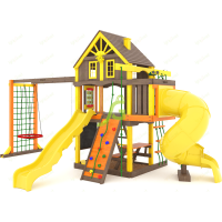 Детская площадка IgraGrad Шато с трубой (Домик) мод.1