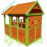 Детский деревянный домик IgraGrad