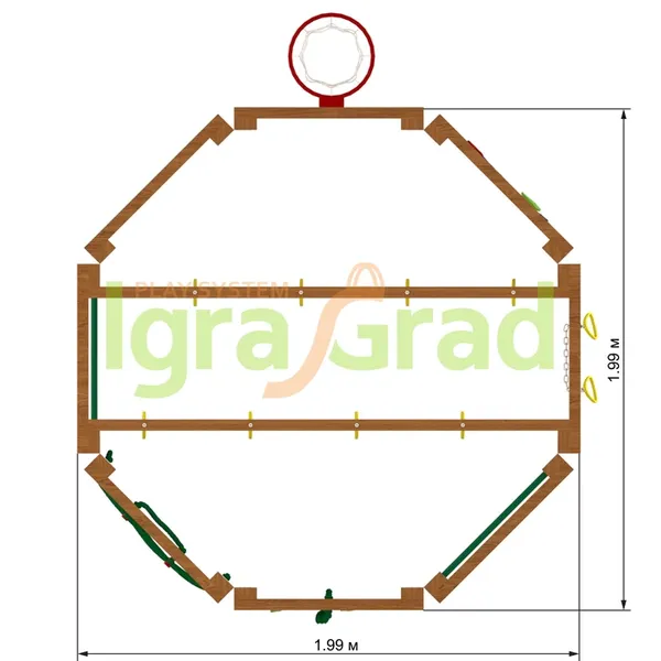 Спортивный комплекс IgraGrad ‘WorkOut’ Спортивный комплекс IgraGrad ‘WorkOut’