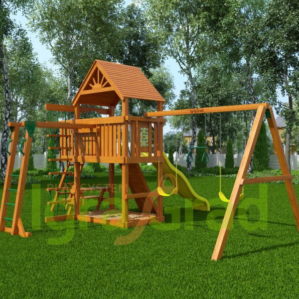 Детская площадка IgraGrad Шато с рукоходом (Дерево)