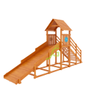 Заливная горка ‘IgraGrad Snow Fox Start с крышей’, скат 4 м