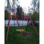 Качельный модуль ‘Гнездо-паутинка’