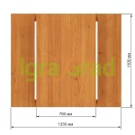 Детский столик для дачи