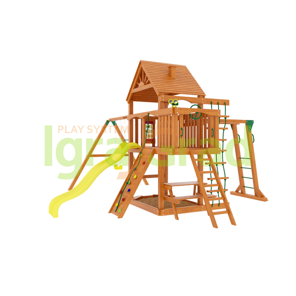 Детская площадка IgraGrad Шато с рукоходом (Дерево) Детская площадка IgraGrad Шато с рукоходом (Дерево)