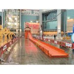 Зимняя горка ‘IgraGrad Snow Fox (Домик)’, скат 10 м