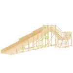 Зимняя горка ‘IgraGrad Snow Fox’, скат 10 м (мод. 2) без окраски