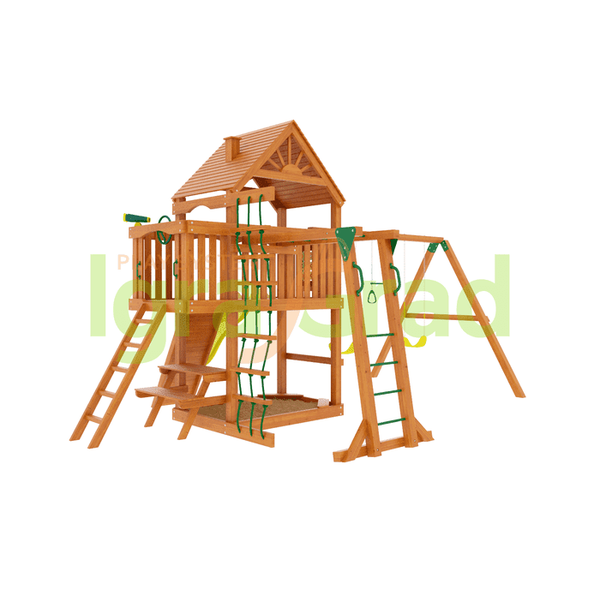 Детская площадка IgraGrad Шато с рукоходом (Дерево) Детская площадка IgraGrad Шато с рукоходом (Дерево)