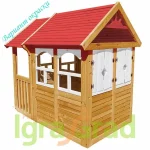 Детский деревянный домик IgraGrad