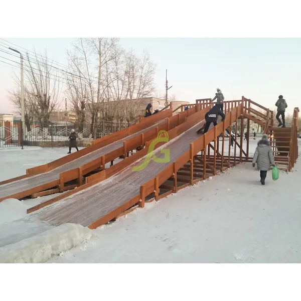 Зимняя горка ‘IgraGrad Snow Fox’, 4 ската Зимняя горка ‘IgraGrad Snow Fox’, 4 ската