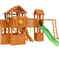 Детская площадка IgraGrad Клубный домик Макси с трубой