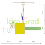 Детская площадка IgraGrad Крафтик с рукоходом
