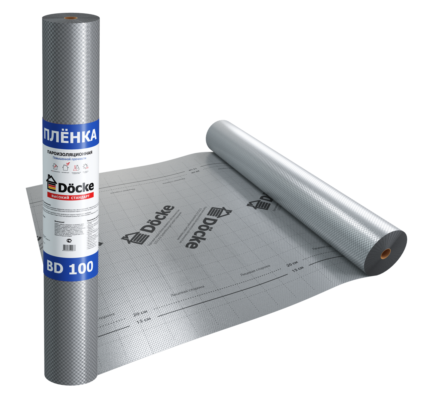 Пароизоляционная пленка BD 100 повышенной прочности Пароизоляционная пленка BD 100 повышенной прочности