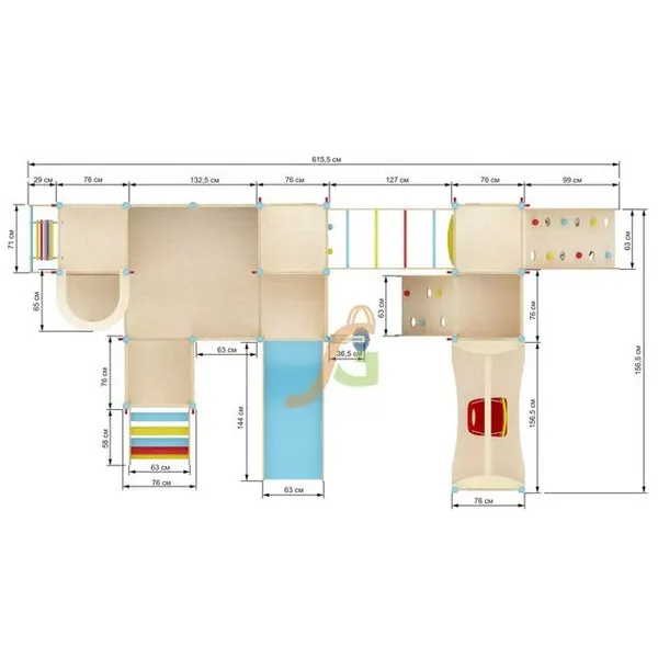 Игровая зона для кафе IgraGrad 14 Игровая зона для кафе IgraGrad 14