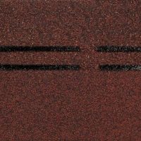 Коньково-карнизная черепица Standard, коричневый