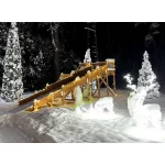 Зимняя горка ‘IgraGrad Snow Fox’, скат 8 м