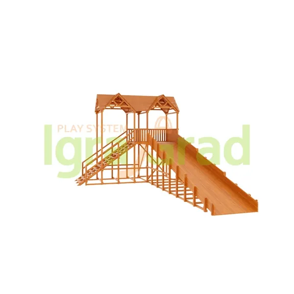 Зимняя горка ‘IgraGrad Snow Fox Макси’, скат 10 м Зимняя горка ‘IgraGrad Snow Fox Макси’, скат 10 м