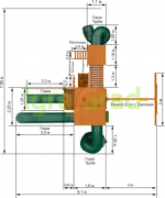 Детская площадка IgraGrad Великан 4 (Макси)