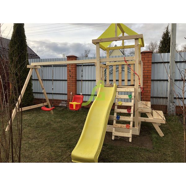 Детская площадка IgraGrad Крафтик со столиком Детская площадка IgraGrad Крафтик со столиком